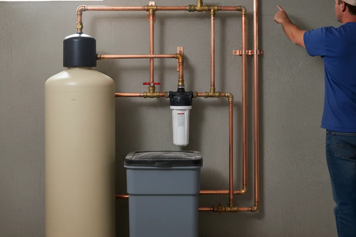 Whole-house water treatment system installed in Newcastle